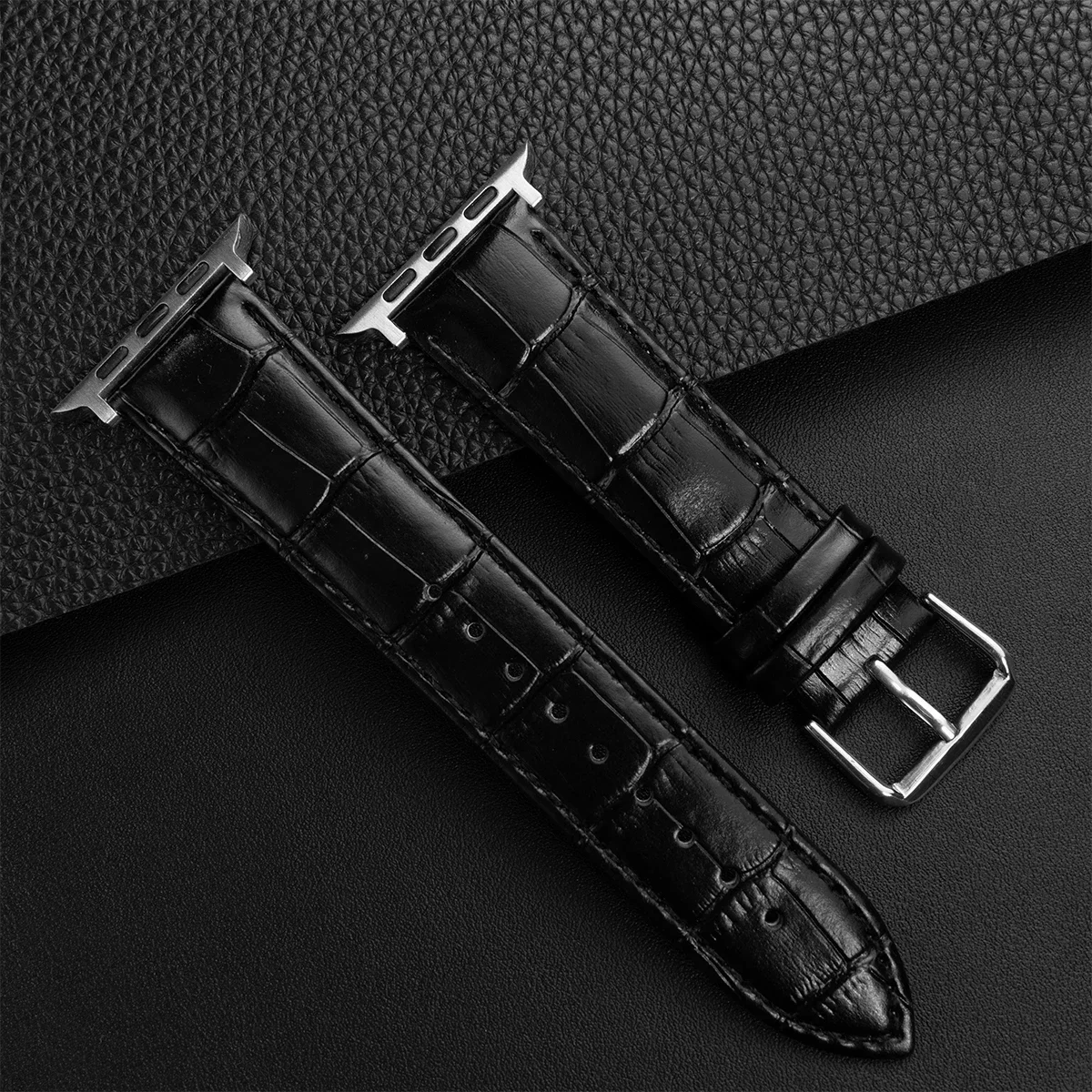 

Leather Strap for Apple Watch Band 10 Ultra 2 9 8 7 49mm 46/42mm 45/41mm High Quality for IWatch Series 6 SE 5 4 44/40mm Correa