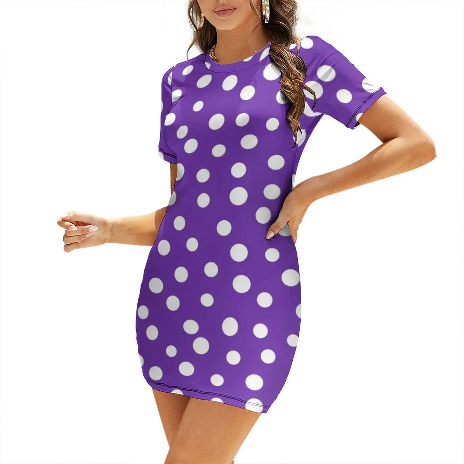 

Polka Dots Universe Short-Sleeved Dress elegant party dresses for women 2025 dress for woman summer dress prom clothes