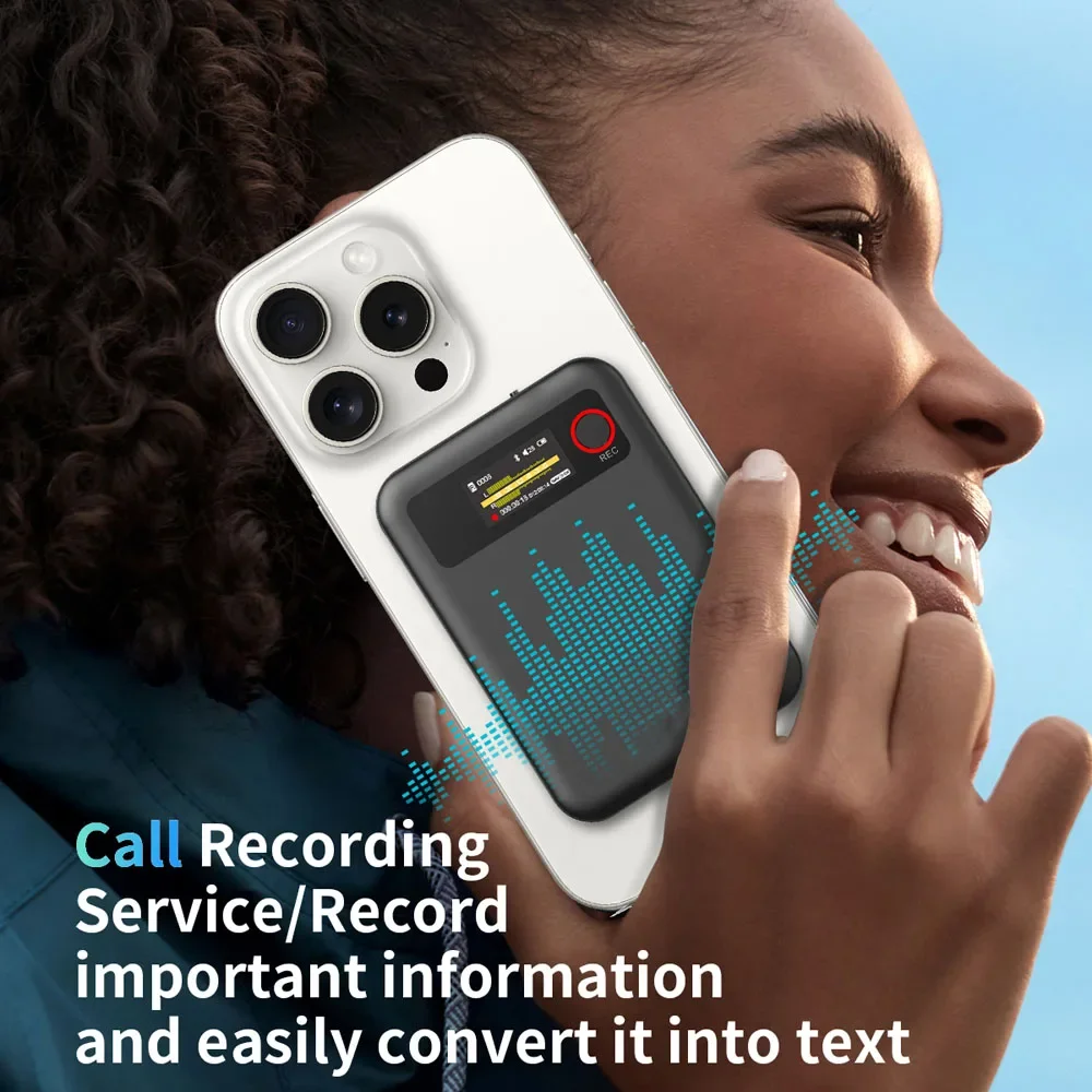 

Portable AI Magnetic Tape Recorder 64GB Supporting Multilingual Voice Transcription and Phone Recording GPT inside