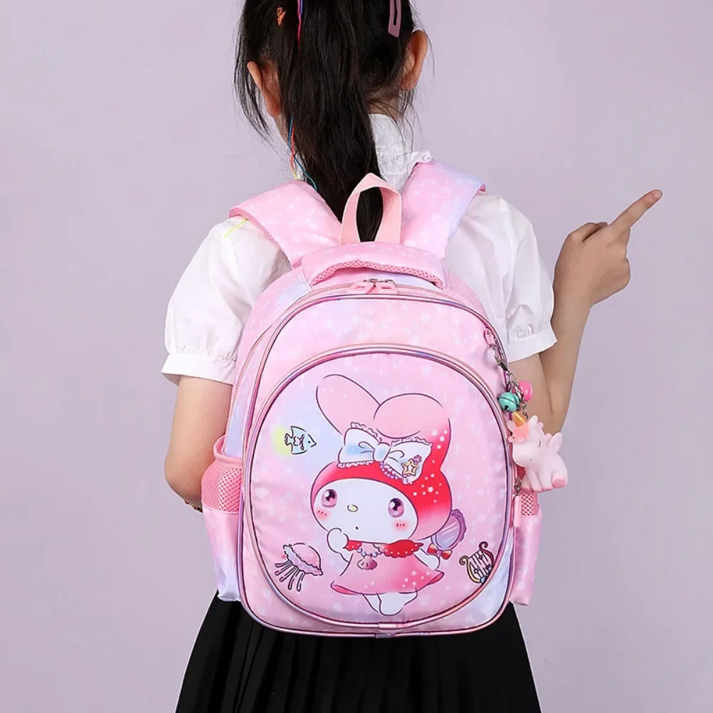 Cartoon Kulomi cute kindergarten backpack primary school students reduce the burden of spine protection schoolbag