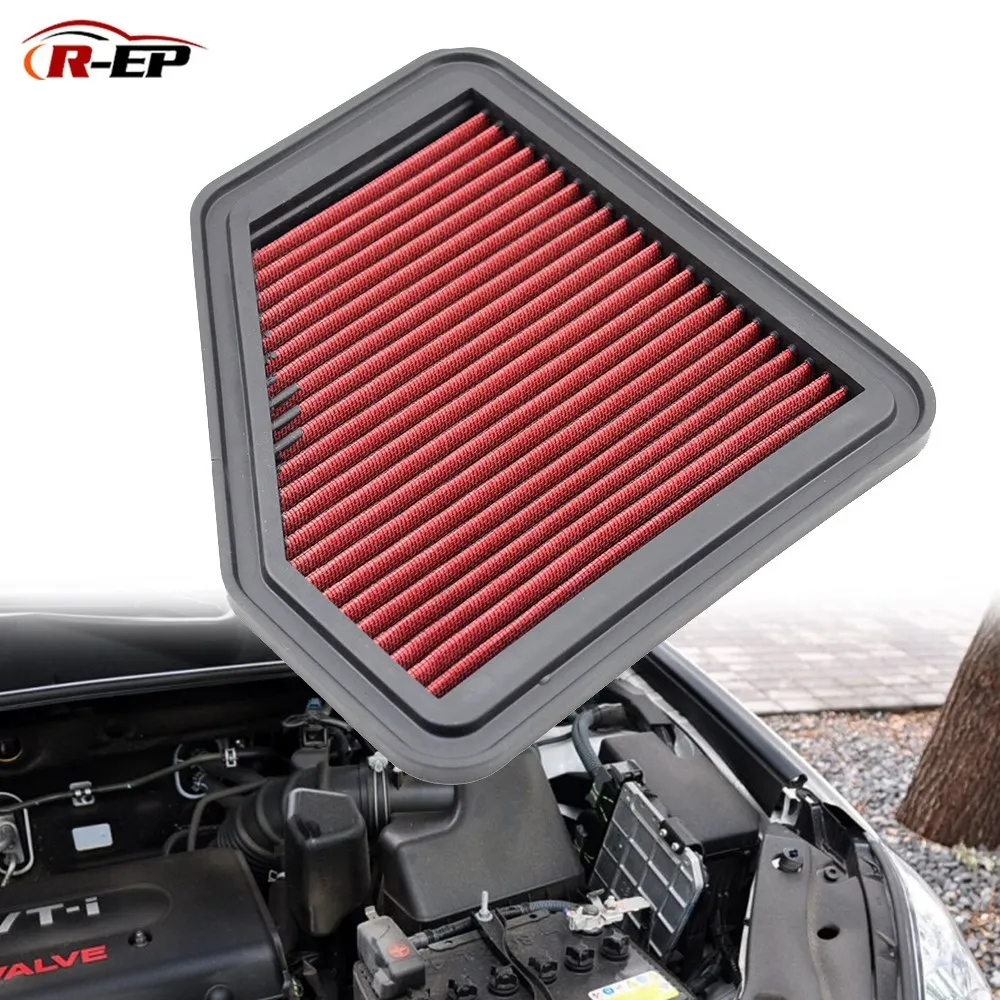 R-EP Replacement Panel Air Filter for TOYOTA RAV4 Lexus ES350 High Flow Washable Reusable OEM 1780131120