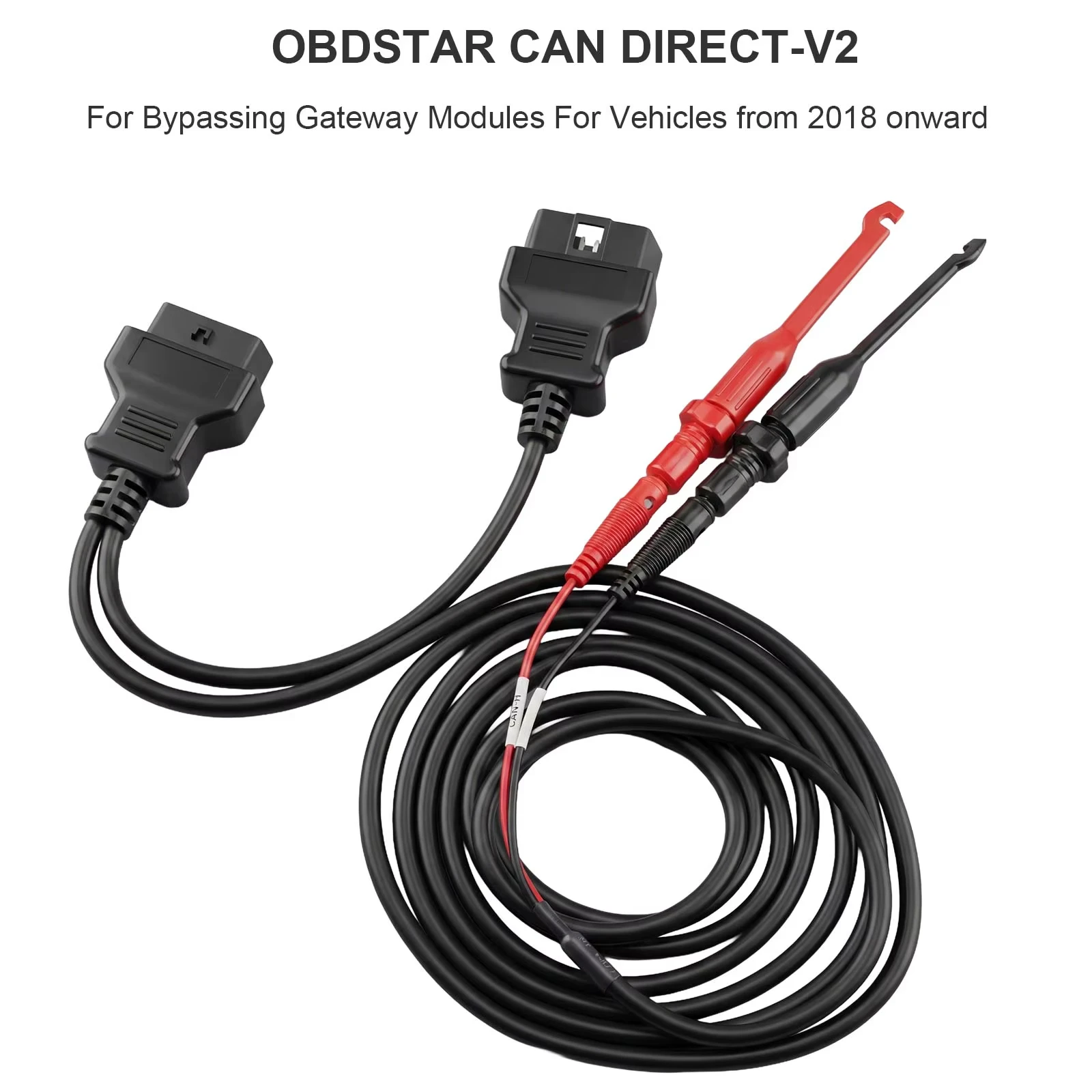 For X300 Classic G3/X300 Pro4 Cable OBDSTAR CAN DIRECT-V2 Kit For Bypassing Gateway Module from 2018 for Toyota / PSA / FCA