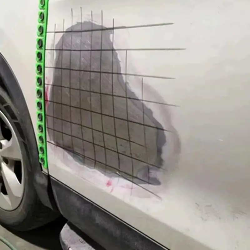 Tira magnética protetora de carro, folha flexível de metal, protetor de moagem a seco da máquina de polimento de automóveis