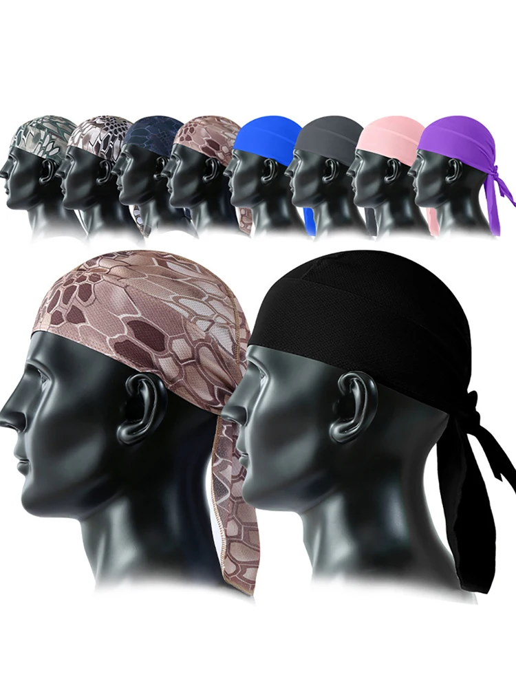AliExpress NONE GTUBIKE Cycling Headscarf Spring Summer Men Breathable Hiking Scarf Outdoor Tourism Pirate Hat Sports Sun Protection Headscarf
