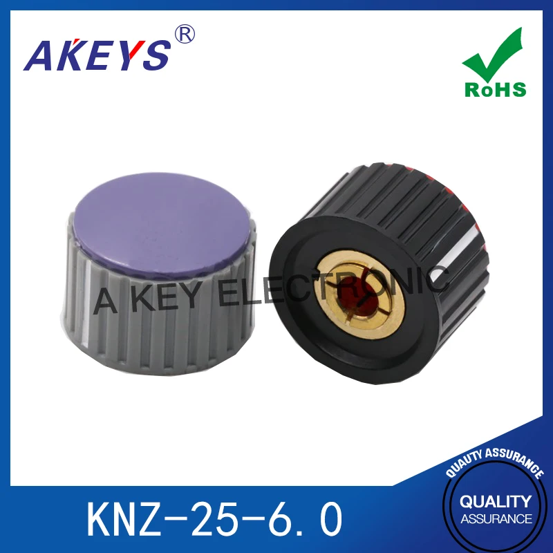 5pcs KYZ-25-16-6.0 Potentiometer Bakelite Plastic Color Hat Welding Machine Current Adjustment Rotary Switch