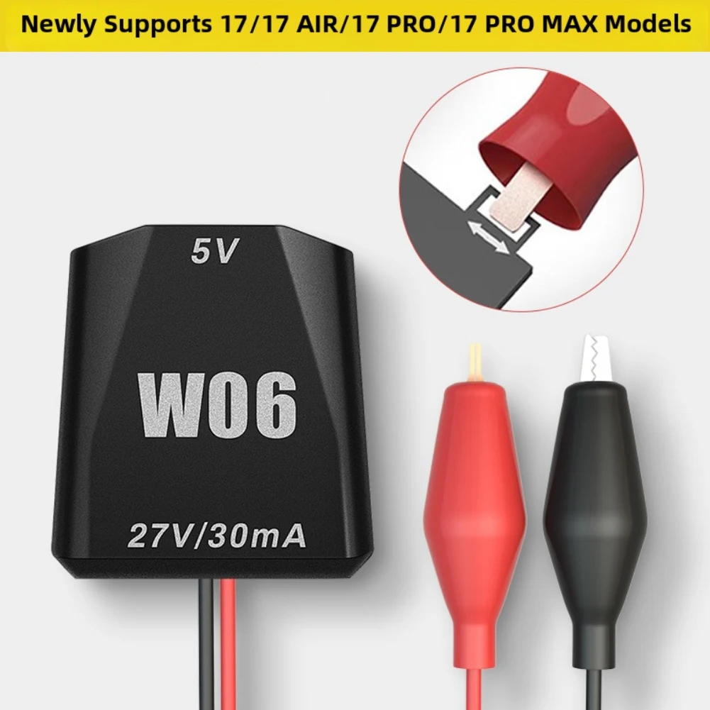 for iP16 iP17 battery quick release wire tool featuring 27V voltage control and clips for safe battery removal