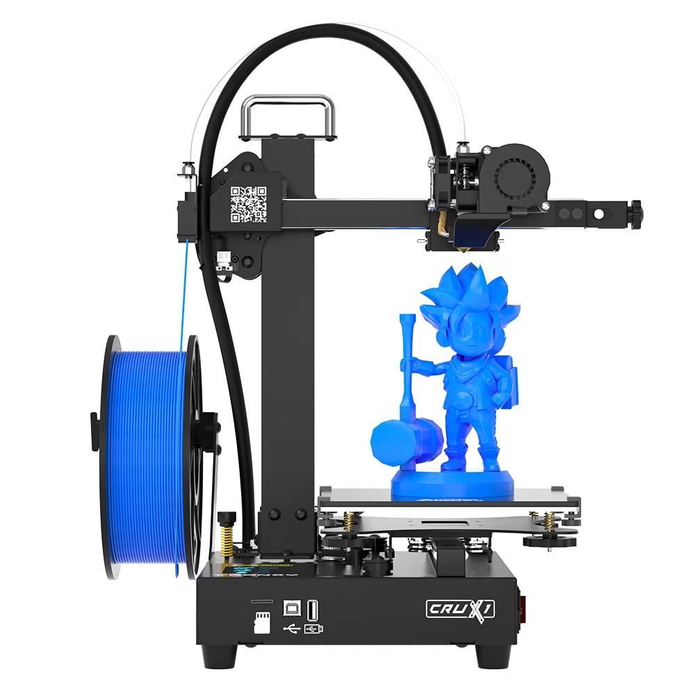 TRONXY CRUX1 Mini 3D Printer Direct Drive Extruder & OSG Guide Rail Print Size 7.08×7.08 inch Portable Desktop impressora 3d