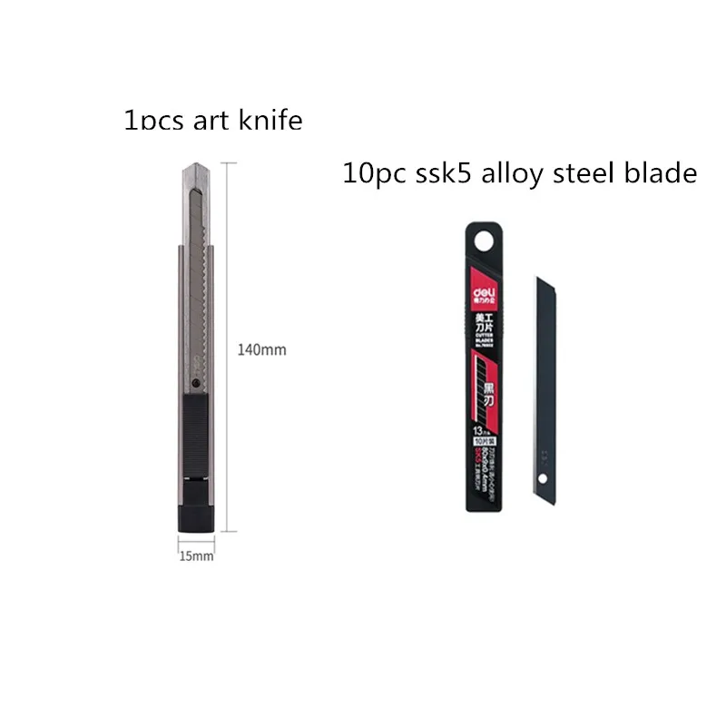 SK5 small art knife and 30 degree angle 45 degree blade school office supplies