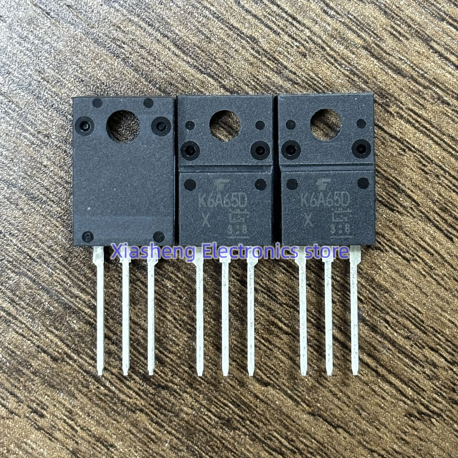 

New Original 10Pcs TK6A65D K6A65D TO-220F 6A 650V MOSFET Field Effect Transistor In Stock Good Quality