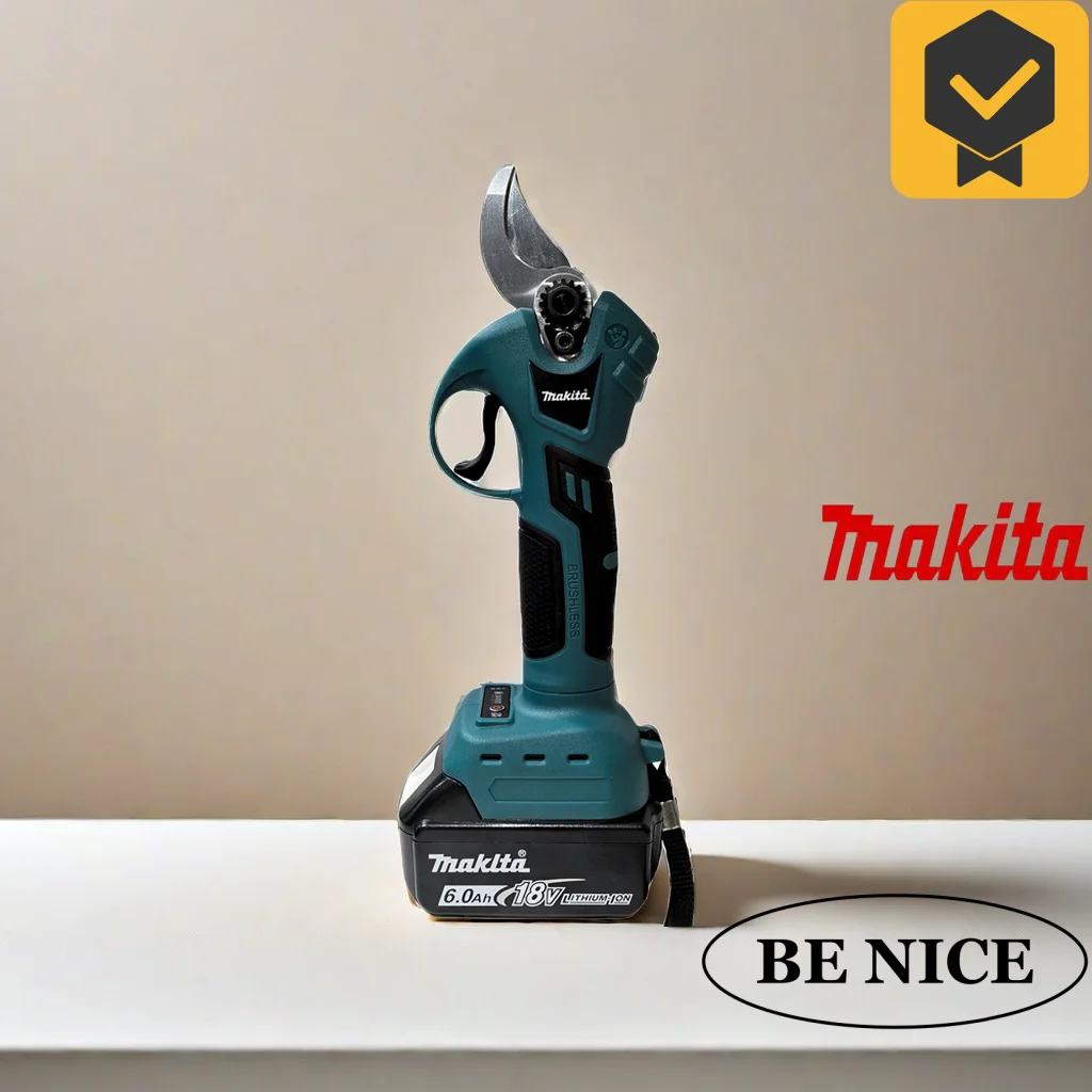 Makita-Ciseaux d'élagage électriques pour arbres fruitiers, outil à moteur spécial, aste, sans fil, jardin, branche, horticulture