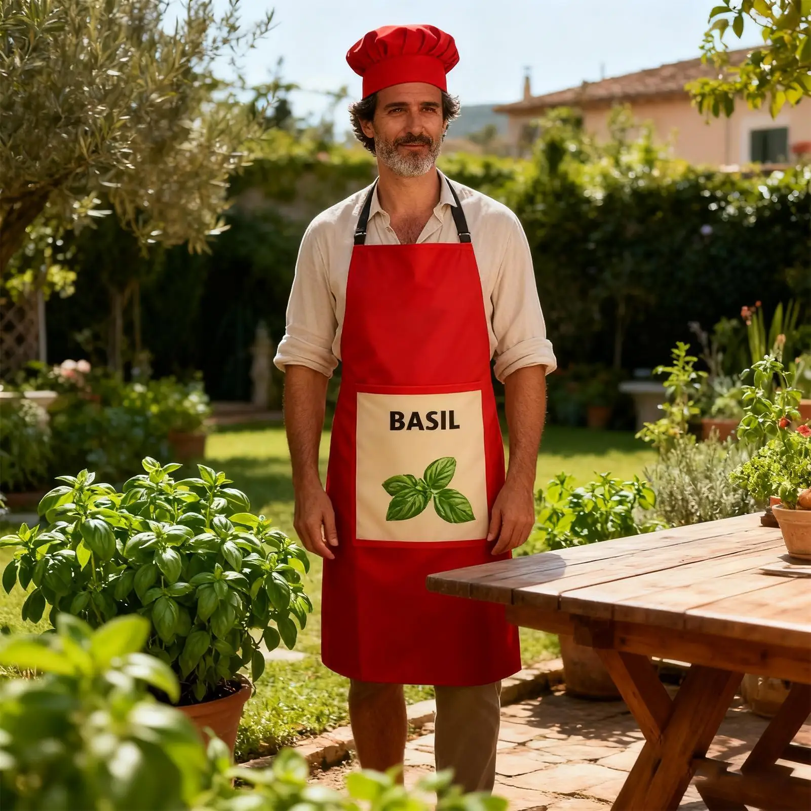 

Seasoning Costumes For Adults 6 Set Adjustable Group Cosplay Matching Chef Hats And Aprons For Parties Events Role Playing