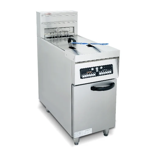 

Freestanding 2-tank&2-basket Deep Fryer
