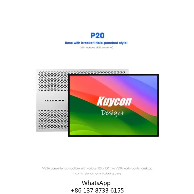 Kuycon P20 28.2 Inch 4500*3000 Display Screen Monitor Designer High-definition IPS Mirror Surface Screen Monitor Without Bracket