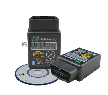 ELM327 واجهة بلوتوث V1.5/2.1 على عزم دوران أندرويد يدعم جميع بروتوكولات obd2 elm327 v1.5 obd2 أداة تشخيص السيارة