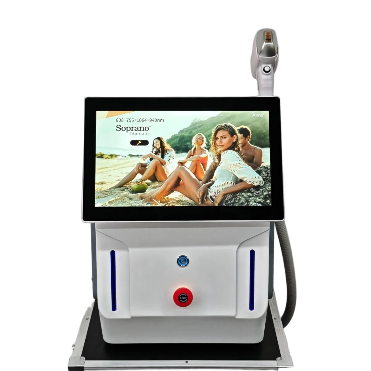 2026 Painless Diode Laser Hair Removal Machine 600W–1600W 4 Wavelengths  Ice-Cooling Probe Suitable for Facial & Full-Body CE