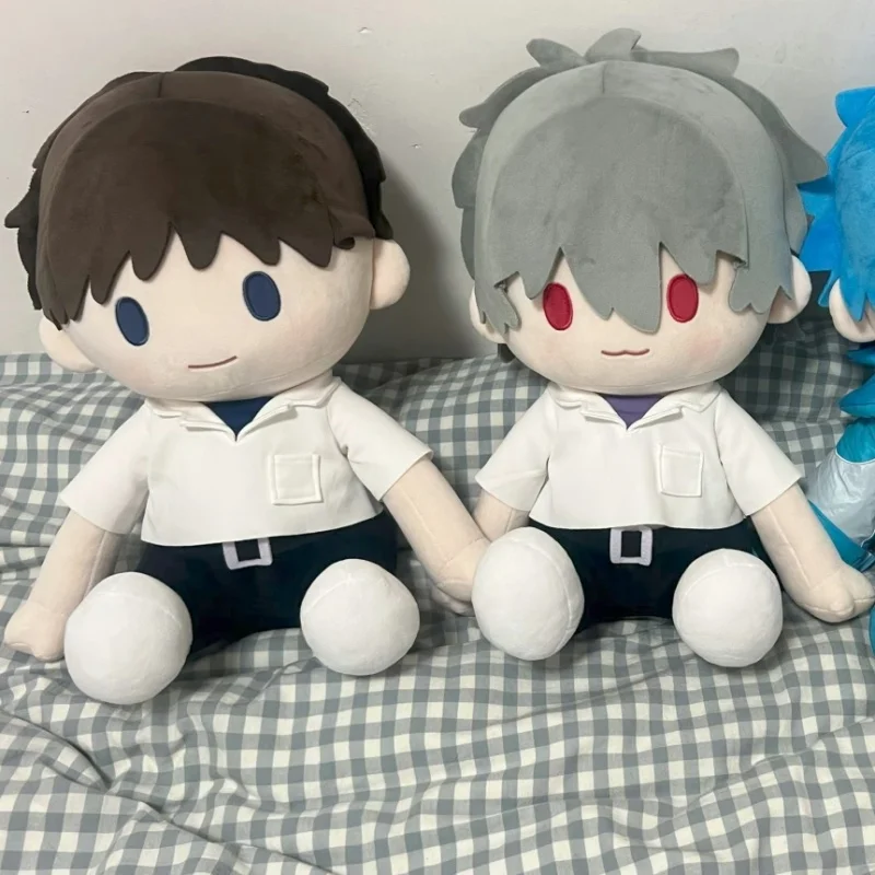 

BANDAI EVA плюшевые игрушки мягкие набивки Shinji Ayanami Asuka Kaoru классные аниме персонажи для коллекционеров и фанатов