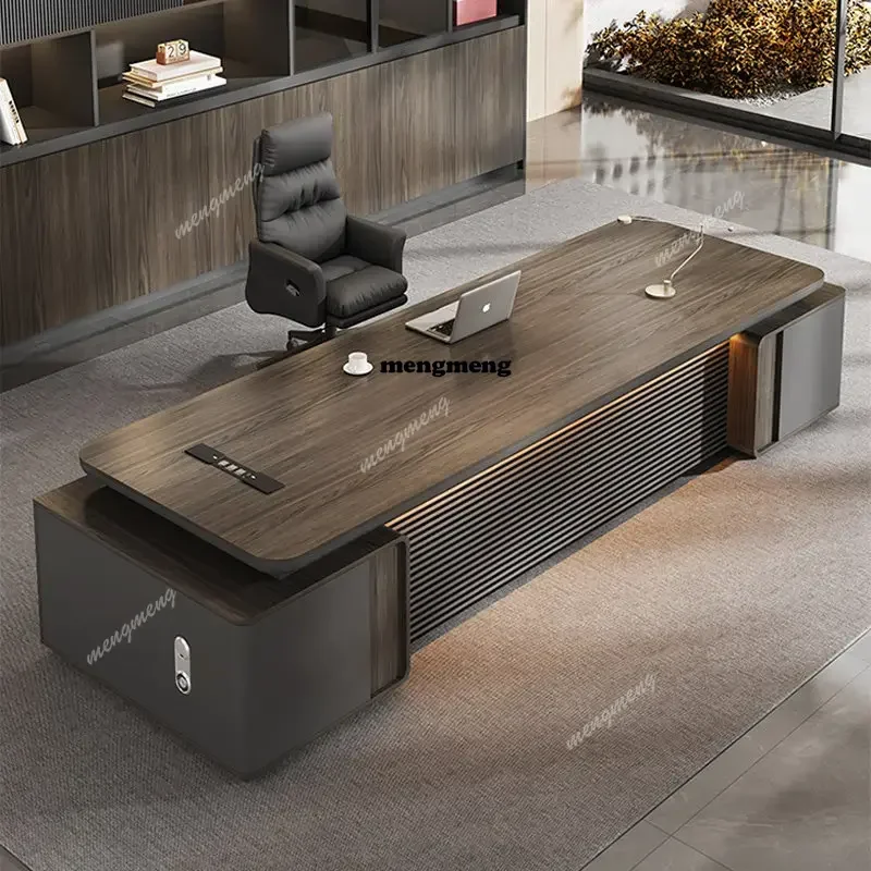 Light luxury senior boss paint desktop simple modern president chairman leadership table