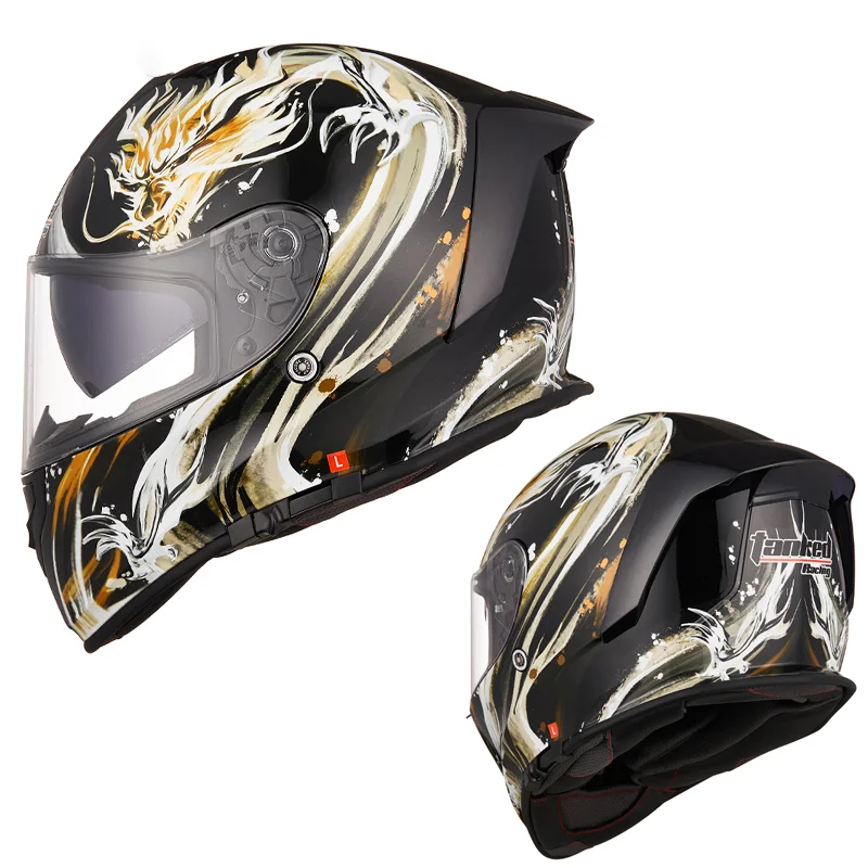 

Motorcycle Helmet Full Helmet Off-Road Racing Helmet Four Seasons Universal Anti-Fog Ventilation Anti-Collision Men And Women