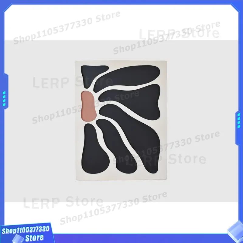 Art Deco Floral MDF Wall Art Decor for Living Room Modern Geometric Flower Design Home Interior Decoration Panel LK 26061