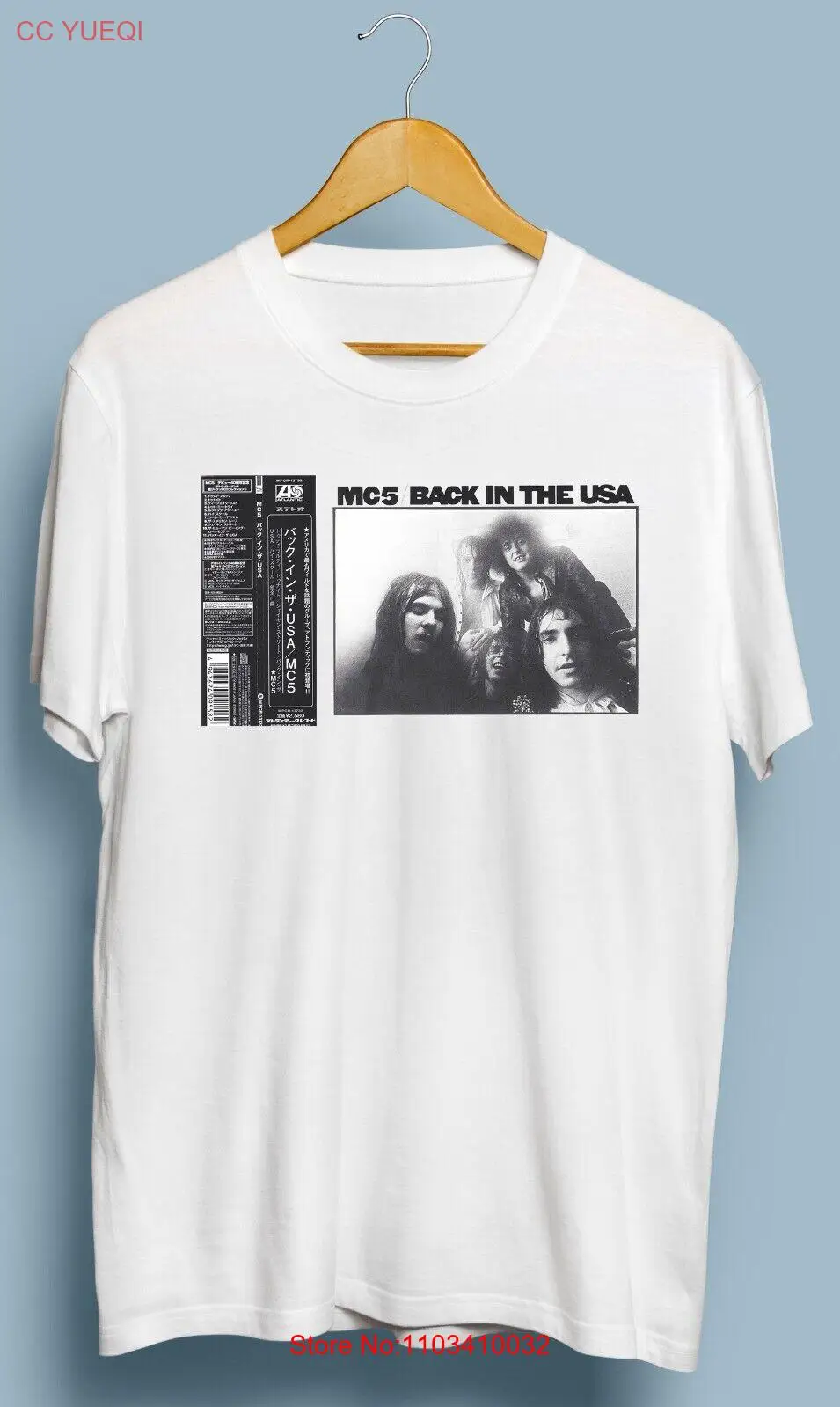 Футболка MC5 назад в США
