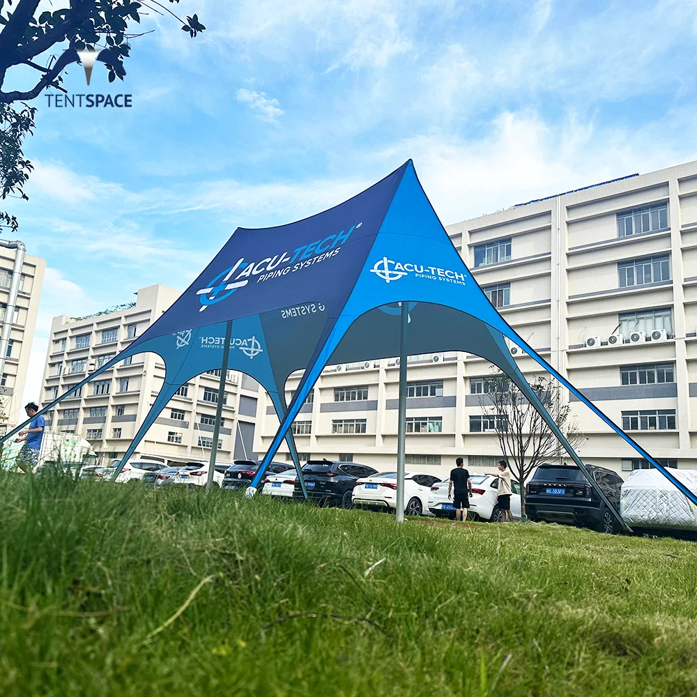 Custom Printing Oxford Star Tent 6m Star Tent Star Tents Events Party For School Activities Camping Activities
