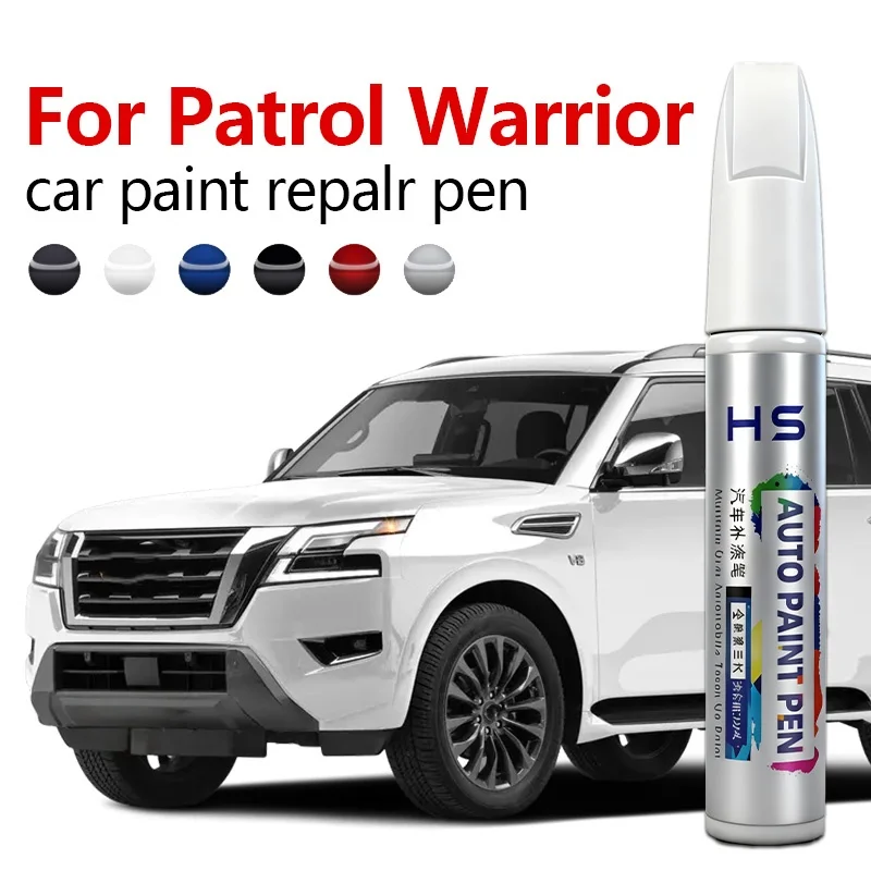 ملحقات قلم إصلاح طلاء السيارات أبيض QAC أسود KH3 فضي K23 بندقية معدنية KAD أزرق 115 لـ 2021-2025 نيسان باترول واريور #1