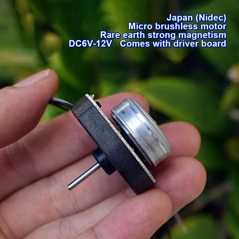 1PC High Speed ​​12000RPM DC 6V-12V Brushless Motor With Drive Board