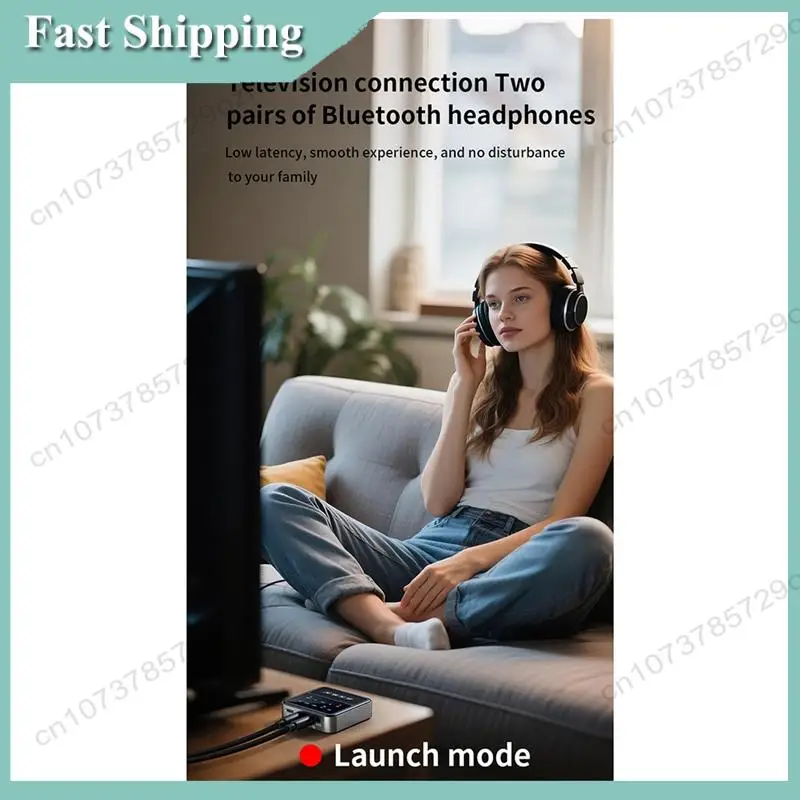 -A01R Trasmettitore audio Ricevitore 2In1 QCC 5.4 Adattatore Bluetooth Ricevitore audio Trasmettitore Trasmettitore audio per aereo 3.5MM