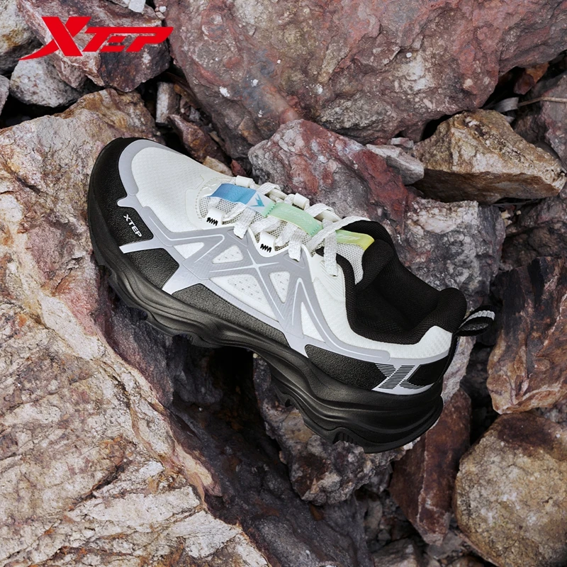 Xtep Running Shoes For Women 2024 Autumn Cushioning Sports Shoes Non-Slip Sneakers 876318110033