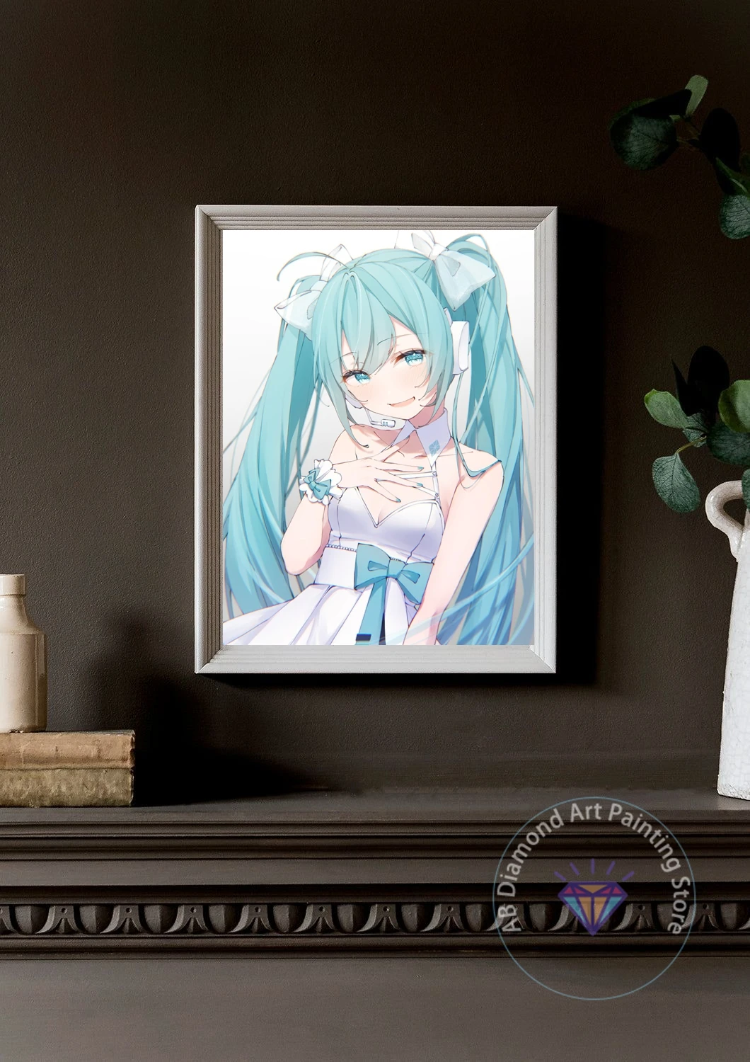 Japanese Anime Singer Miku 5D DIY AB Diamond Painting Mosaic Art Embroidery Cartoon Girl Handmade Cross Stitch Home Decor Gift