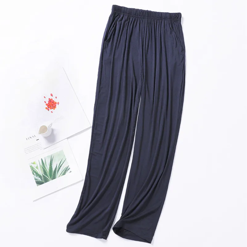 

Couple's Modal Cotton Pajamas Pant Casual Comfort Sleepwear Women Home Wear Pijama Pants Large Size Men Nightwear Trousers L-4XL