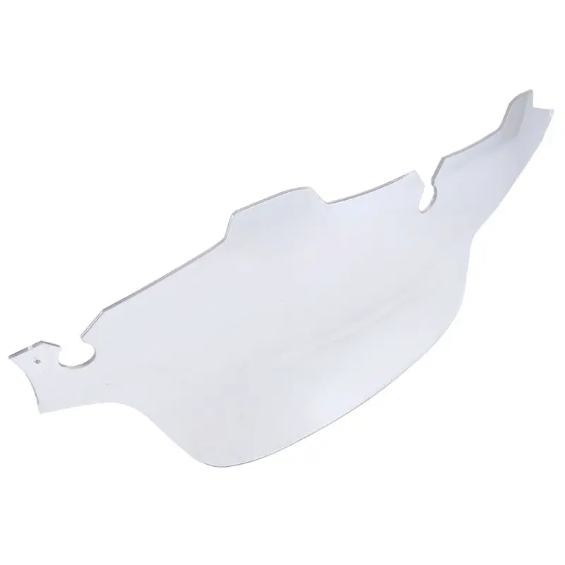 8 Inch Windshield Deflector Wavy Windshield Fairing Motorcycle Accessories Supplies For Gliding Davidson 94-13 As Shown