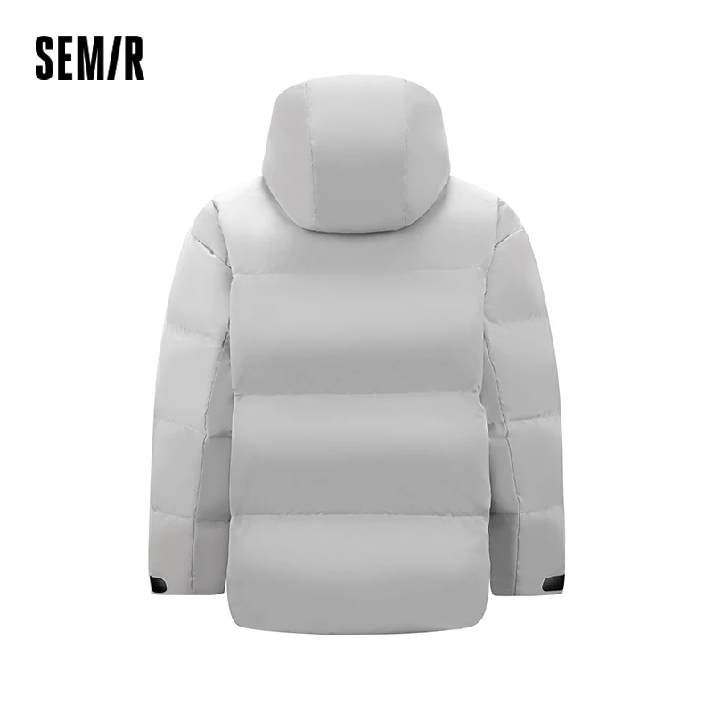 Semir Men Down Jacket Outdoor 80 Percent Down Fill 2026 New Winter Daily Wear Urban Casual Style Cold Weather Layering