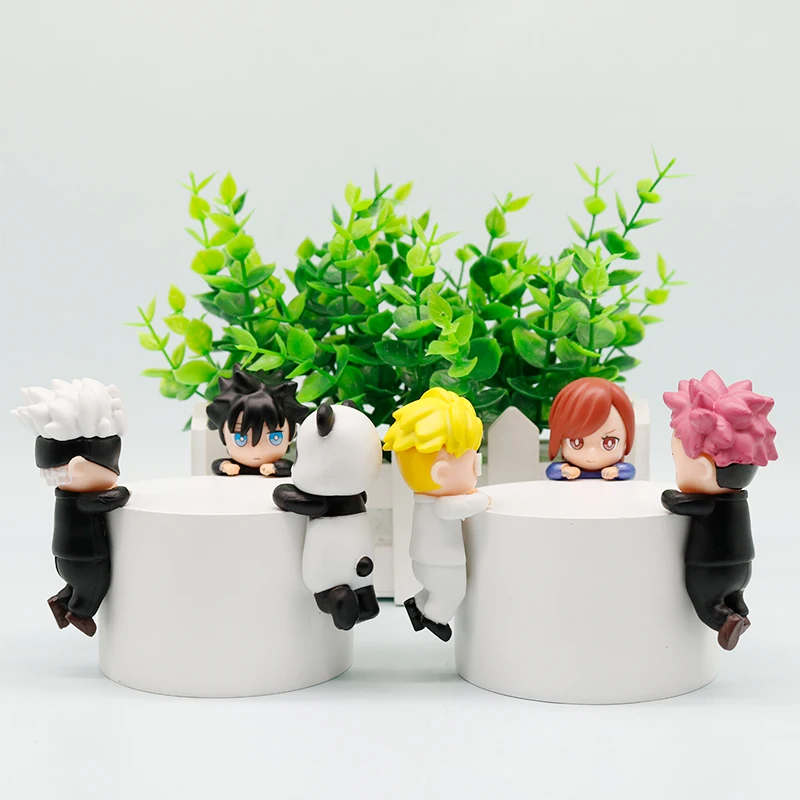 أنيمي Jujutsu Kaisen Gojo Satoru Itadori Yuji عمل أرقام بابا دمية PVC نموذج جمع سطح المكتب زخرفة الديكور لعبة هدية