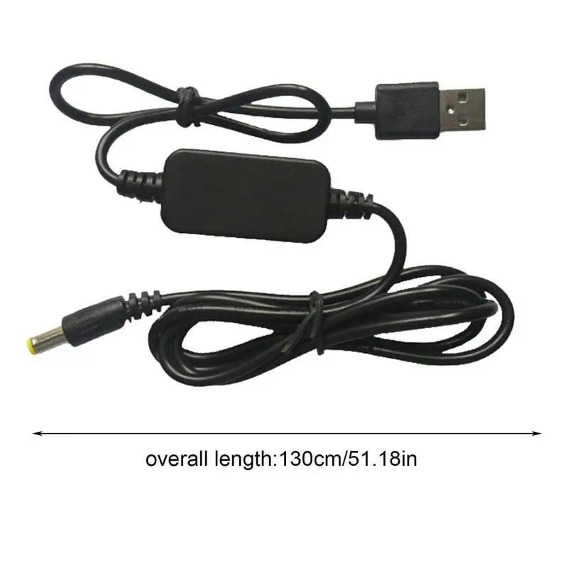 Línea de refuerzo de potencia Usb Dc 5v a Dc 9v/12v Módulo de aumento Cable adaptador convertidor Usb adaptador de conector USB a DC para enrutador