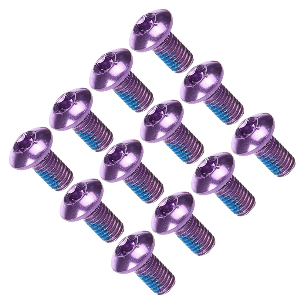 

Colorful Titanium Steel Brake Pad Screws Durable Bike Fixing Screws For Mountain Bicycle Disc Rotors E-Bike Road Bike