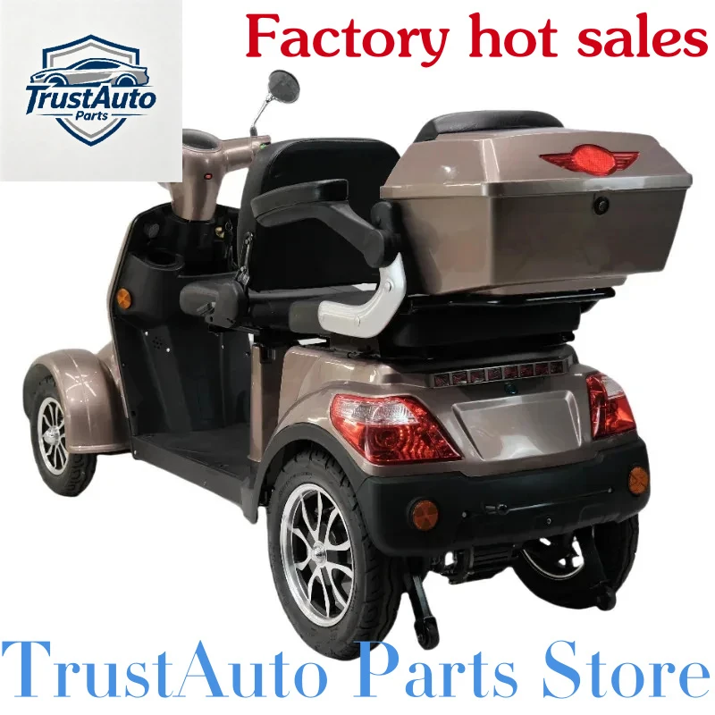 TrustAuto Parts Store Is Having A Hot SaleChina Model Pika-XL Good Capacity Poweul Mobility Scooter Moped 4Whe