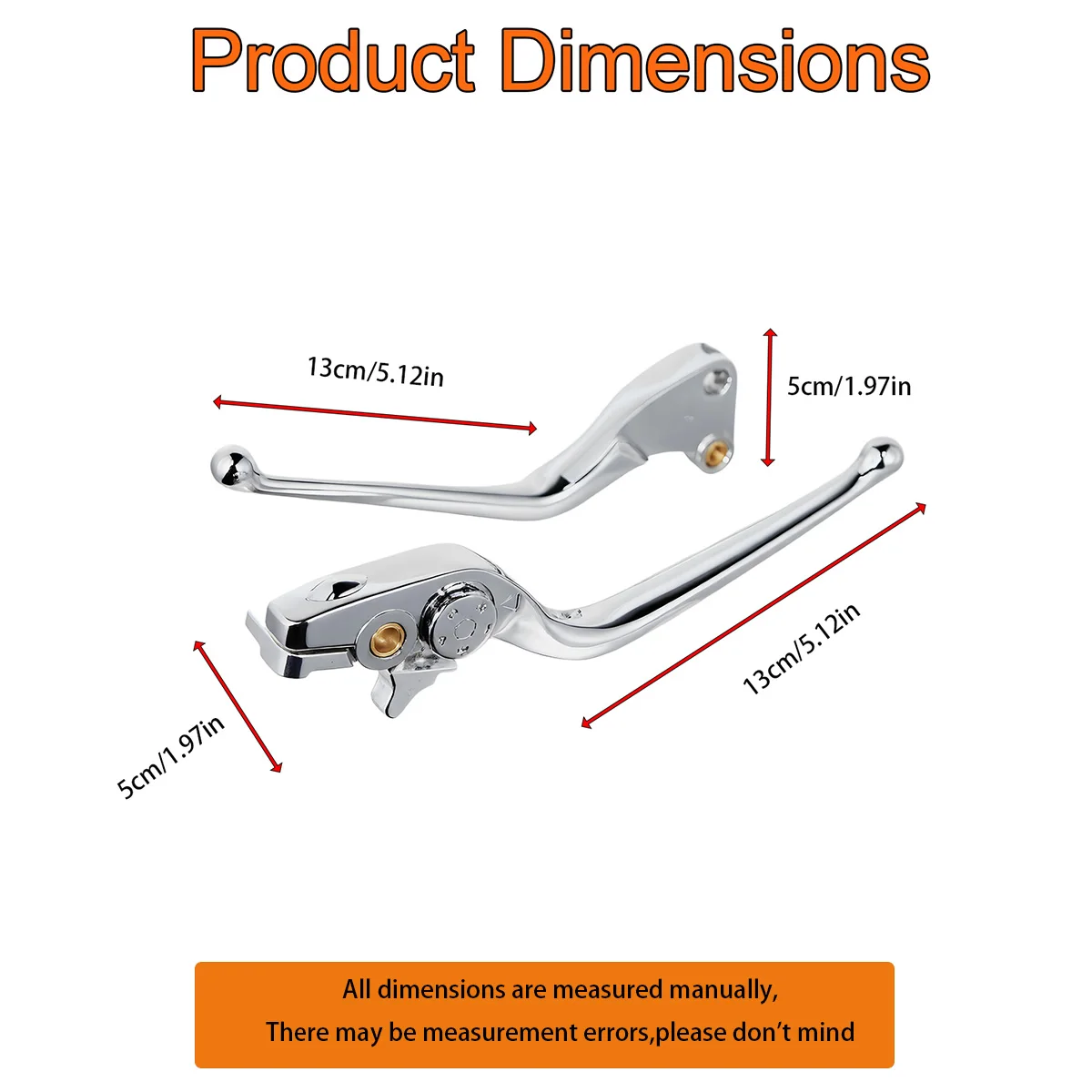 Palancas de embrague de freno cromadas para motocicleta para Indian 2019-2024 Challenger Springfield Chieft