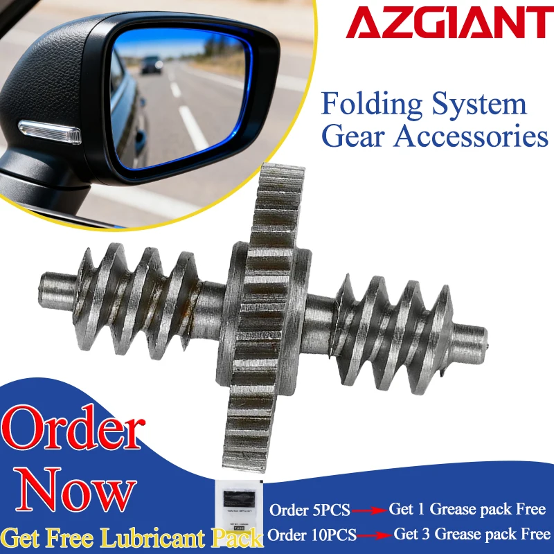 Azgiant Metal nuevo engranaje de coche espejo lateral Motor engranaje pieza plegable para Dodge Ram 1500/2500/3500 Pontiac Montana SV6/Torrent pieza de coche
