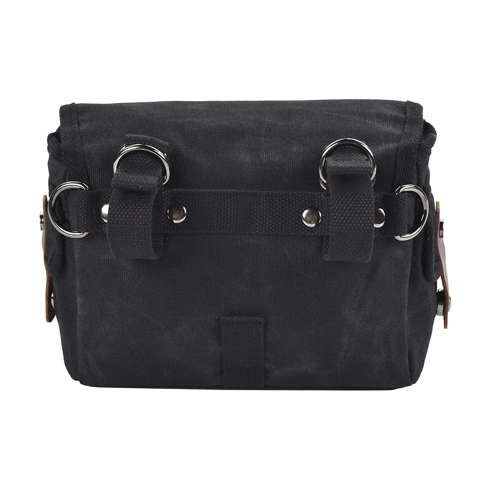 Detachable Motorcycle Bag Anti-splashing Luggage Bag Camel Bag  Cycling Equipment One  Oblique Across The  Layer of Leather
