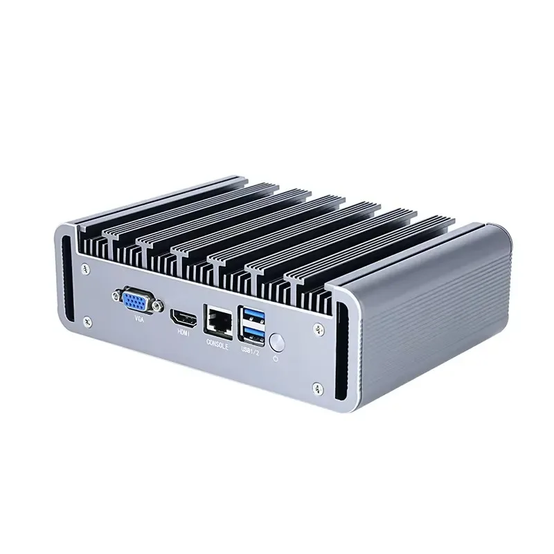 Mini PC for Virtualization Low Power Jumbo Frame LAN Proxmox VE ESXi OpenWrt Soft Router 24/7 Operation Industrial Computer