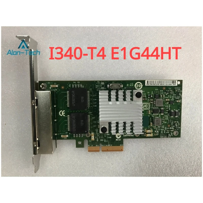 For I340-T4 E1G44HT 82580 IBM49Y4241 49Y4242 Four-port Gigabit Network Card Second Hand 90% New