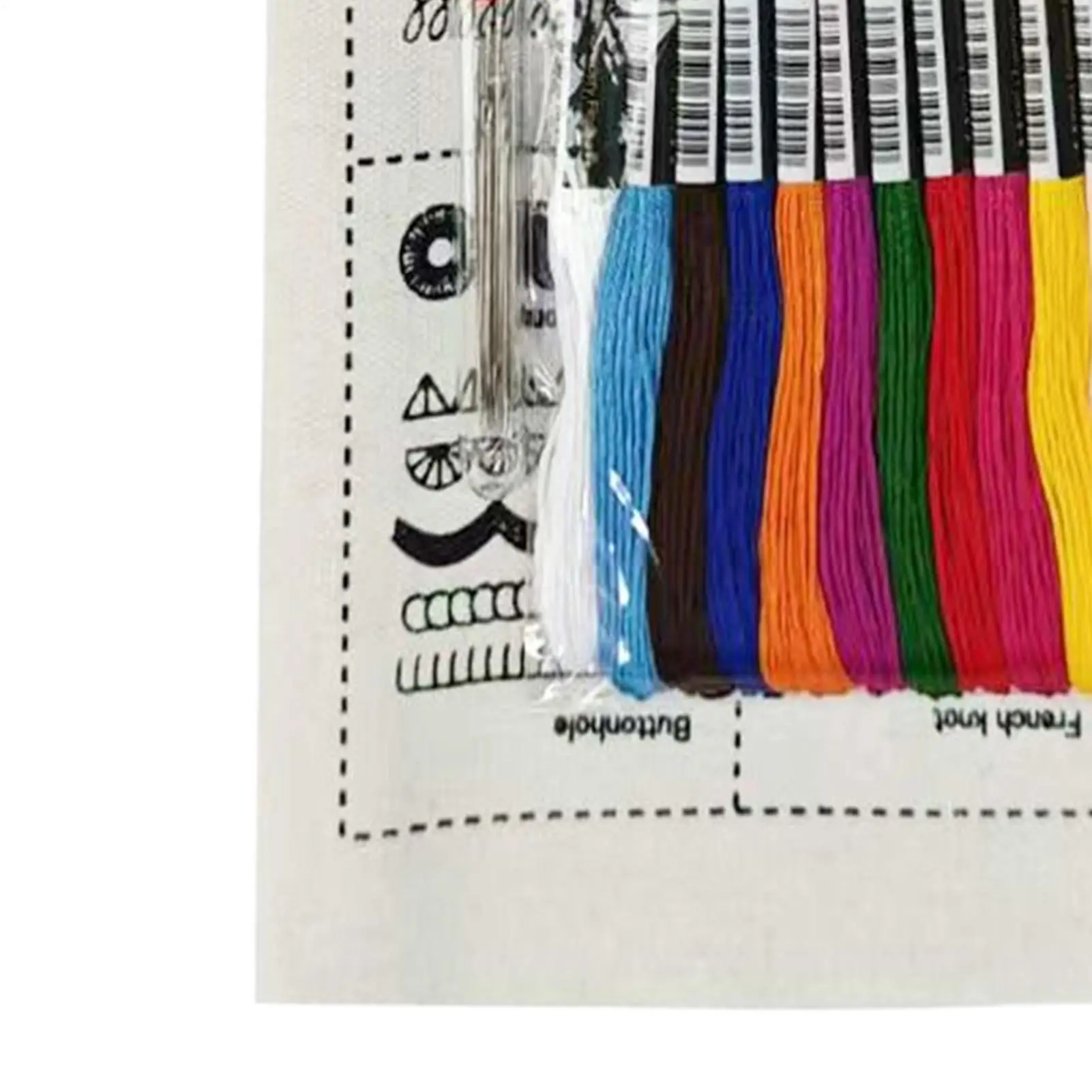 

Книга для практики вышивания, набор для рукоделия ручной работы, полный набор для вышивания для одеял, учителей искусства, школьных проектов