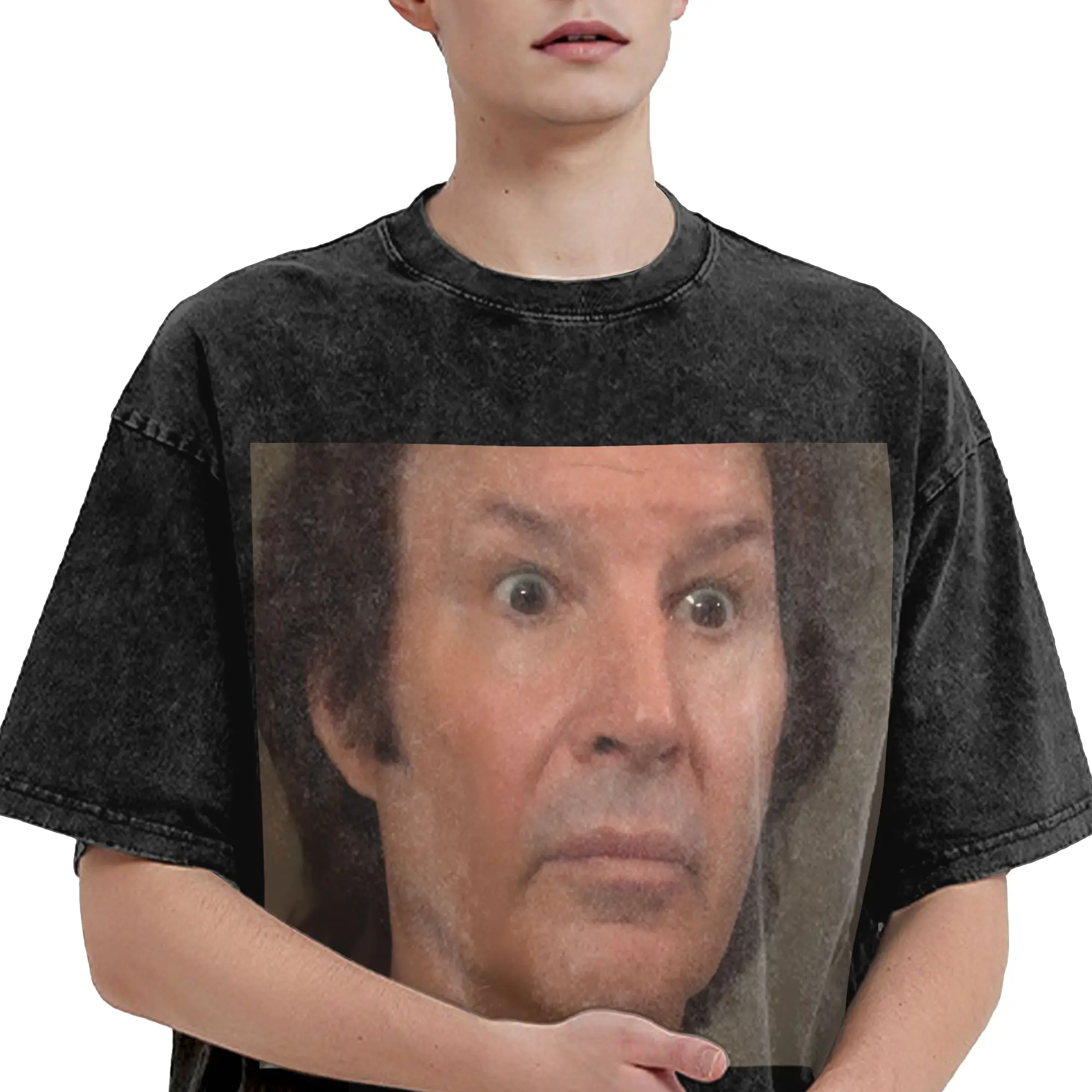 ASTONISHED BREEN - NEIL BREEN - Breen's Corrupt Merchandise T Shirts Hip Hop Washed T-Shirts  Vintage Men Women Streetwear