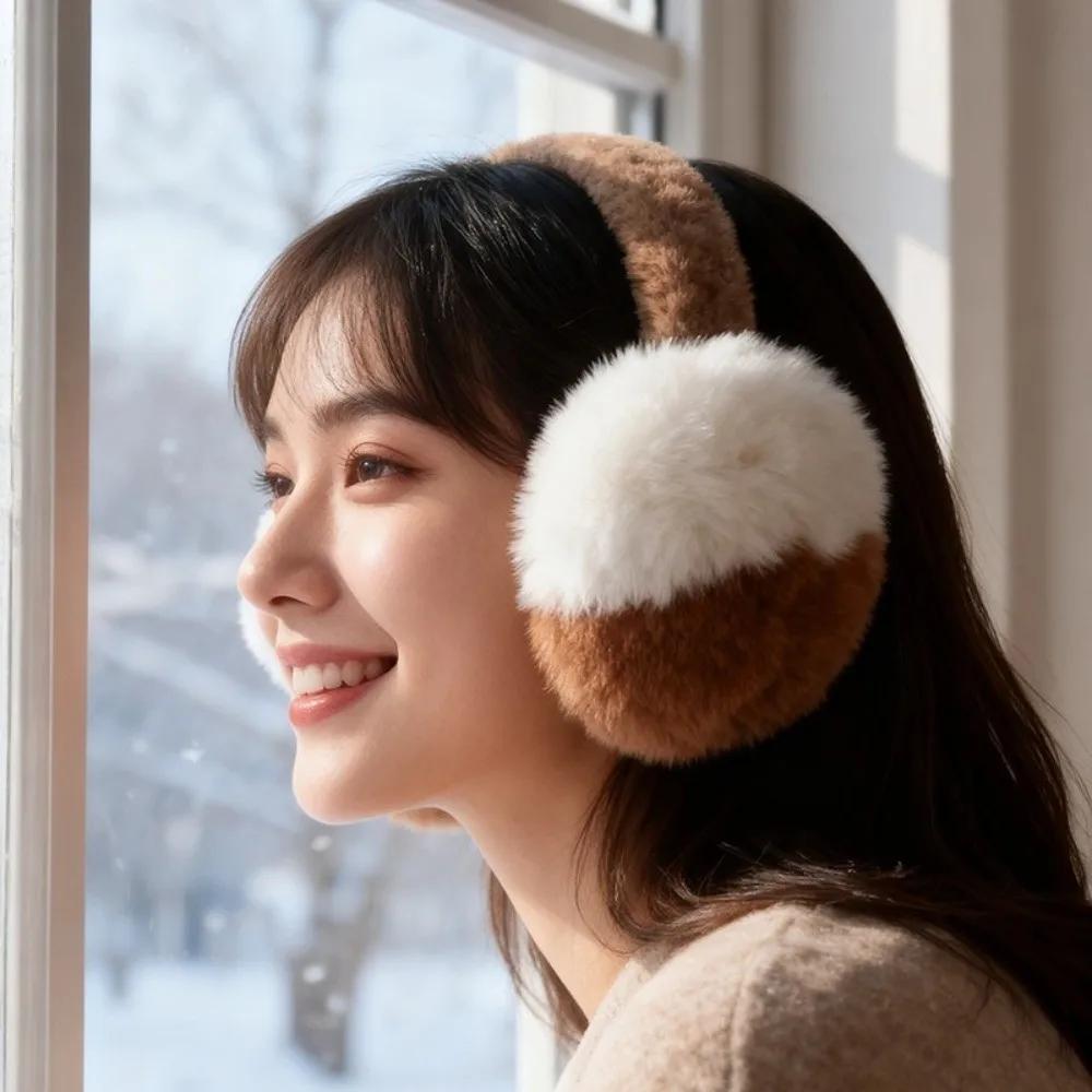 

Зимний аксессуар, утолщенный материал, грелка для ушей, мягкий чехол для ушей, складной дизайн, зимние наушники для холодной погоды