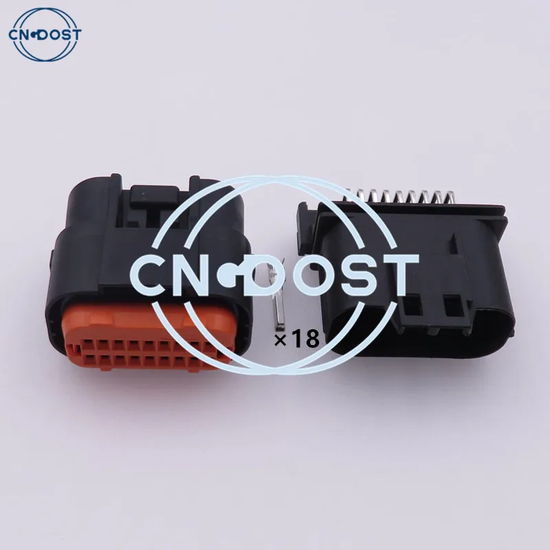 

1 Set 18 Hole Car Waterproof Copnnector ECU Connector AC Assembly For Honda MX23A18SF1 MX23A18XF1