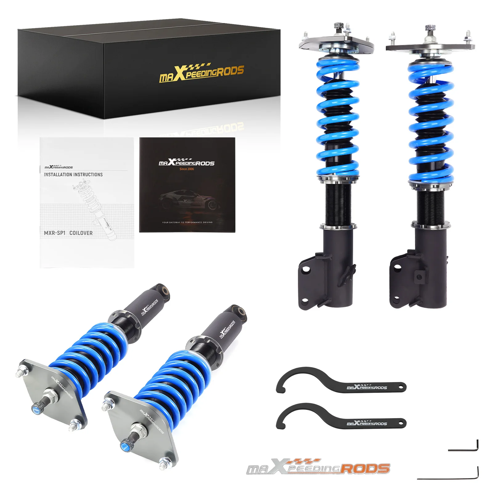 MaXpeedingrods 24 Way Damper Coilovers Lowering Kit for Subaru Crosstrek 2013-2017