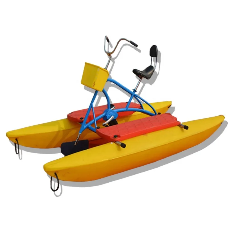 

Aluminum Water Bike M-036 Pedal Boat for Water Park 5-10 Passengers Commercial Use Outdoor Water Sports Equipment