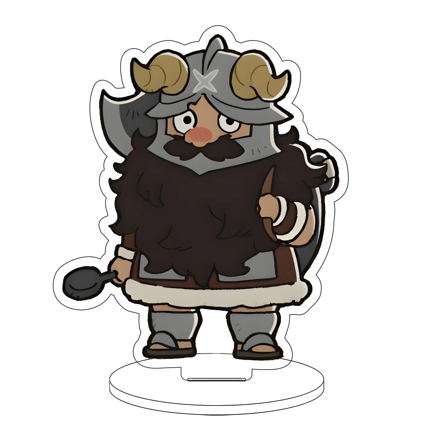 

10cm Anime Delicious in Dungeon Marcille Figure Acrylic Stand Leos Assists Falensen Simaluhir Statue Collectible Ornaments Toys
