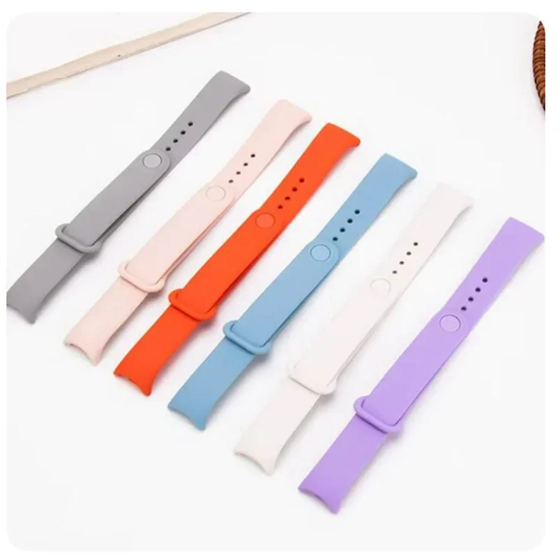 Correa de repuesto de silicona para Mi Band 9 8 7 6 5 4 3 pulsera deportiva de repuesto para Xiaomi Mi Band accesorios de correa de reloj